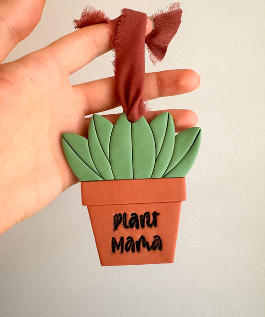 Plant Mama Ornament / Wall Hanging