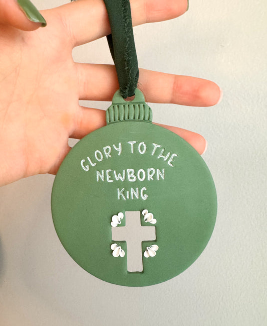 Newborn King Ornament / Wall Hanging