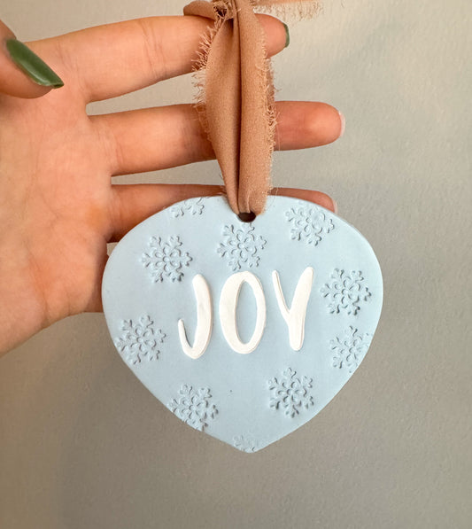 JOY Ornament / Wall Hanging